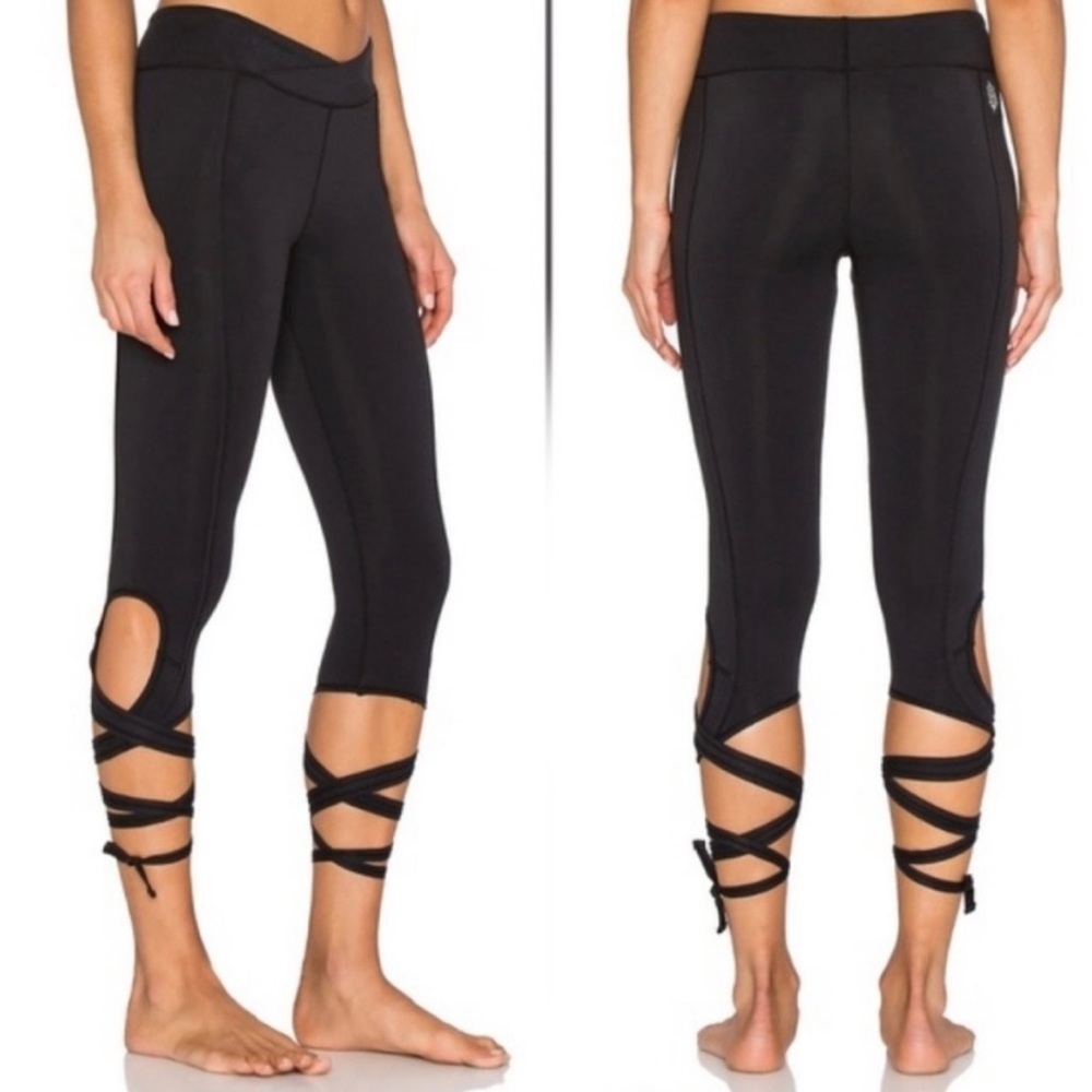 Free People Turnout Wrap Tie Leggings